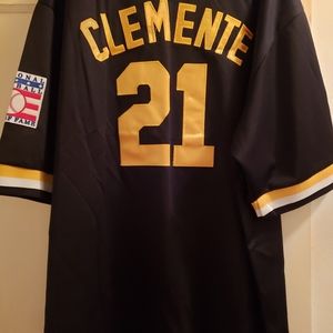 Michelle & Ness Roberto Clemente Throwback Jersey